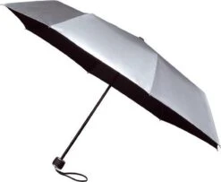 MiniMAX - Opvouwbare Paraplu - Windproof - Ø 100 Cm - Zilver