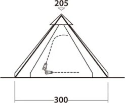Easy Camp Tent Bolide 400 - Rood - 4 Persoons -Buitenkampeeruitrusting 1200x990
