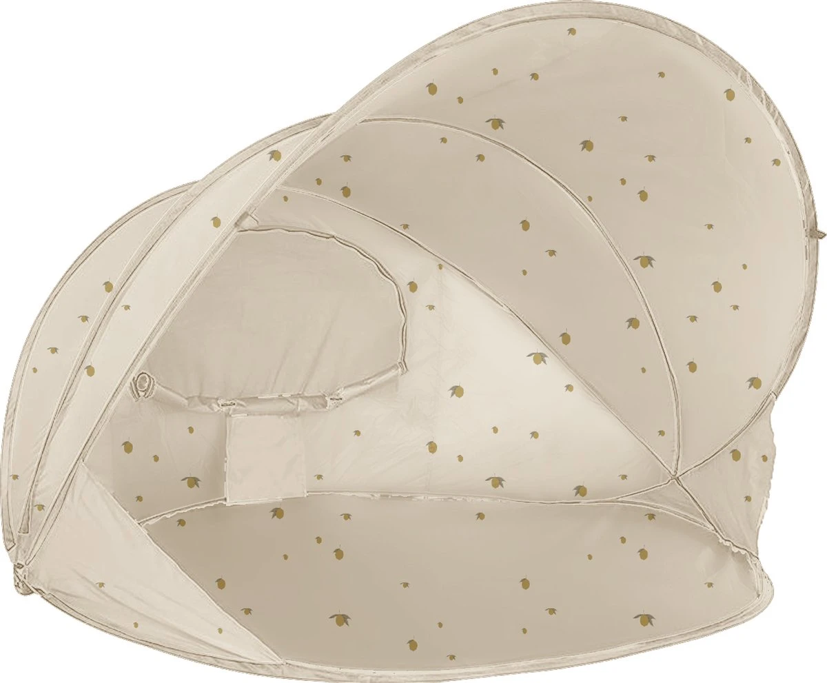 Konges Sløjd - Beach Tent Pop Up Shelter - Strandtent - Tent - Anti UV - Lemon 3 Konges Sløjd - Beach Tent Pop Up Shelter - Strandtent - Tent - Anti UV - Lemon