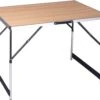 Kamyra® Campingtafel Inklapbaar - Kampeertafel, Partytafel - Opvouwbaar, Lichtgewicht & In Hoogte Verstelbaar - Aluminium/Hout -Buitenkampeeruitrusting 1200x995 2