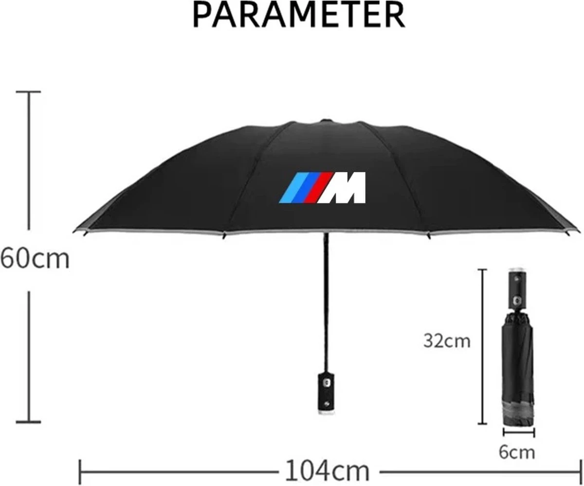 Bmw Paraplu ///M Power Motorsport M Performance Zwart E46 E87 E88 E82 E81 E90 E91 E92 E93 E60 E61 E63 E 64 X1 X2 X3 X4 X5 X6 7 Bmw Paraplu ///M Power Motorsport M Performance Zwart E46 E87 E88 E82 E81 E90 E91 E92 E93 E60 E61 E63 E 64 X1 X2 X3 X4 X5 X6 - Afbeelding 5