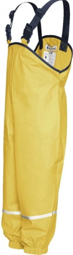 Playshoes Regenbroek Met Bretels Kinderen - Geel - Maat 104 -Buitenkampeeruitrusting 345x1200 2