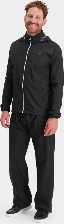 AGU GO Regenbroek Essential Unisex - Zwart - L - Dames & Heren - Waterdicht & Ademend -Buitenkampeeruitrusting 347x1200 5