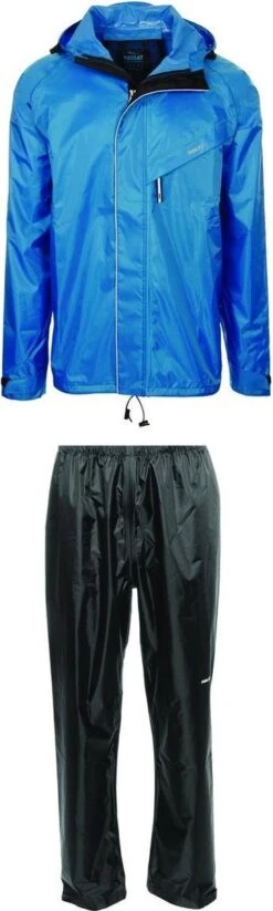 AGU Passat Regenpak Essential - Blauw - XL - Dames & Heren - Waterdicht -Buitenkampeeruitrusting 360x1200