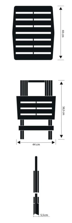 GENERIC Bijzettafel Adige Wit Kunststof 45x43x50cm 14 GENERIC Bijzettafel Adige Wit Kunststof 45x43x50cm -Buitenkampeeruitrusting 390x1200