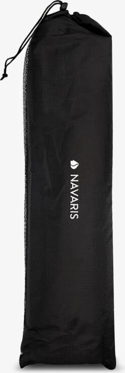 Navaris Campingtafel - Inklapbaar Campingtafeltje Van Aluminium - Opvouwbare Tafel Inclusief Draagtas - Picknicktafel - Zilver -Buitenkampeeruitrusting 403x1200