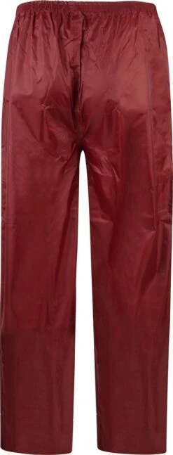 C-Line Regenpak Met Capuchon - Rood - Reflecterend - Nieuw Model - Kinder Maat 134/140 -Buitenkampeeruitrusting 458x1200 3