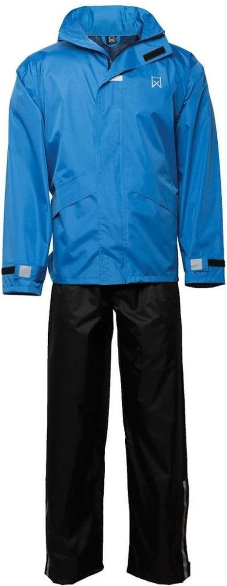 Regenpak Blauw/Zwart M 3 Regenpak Blauw/Zwart M