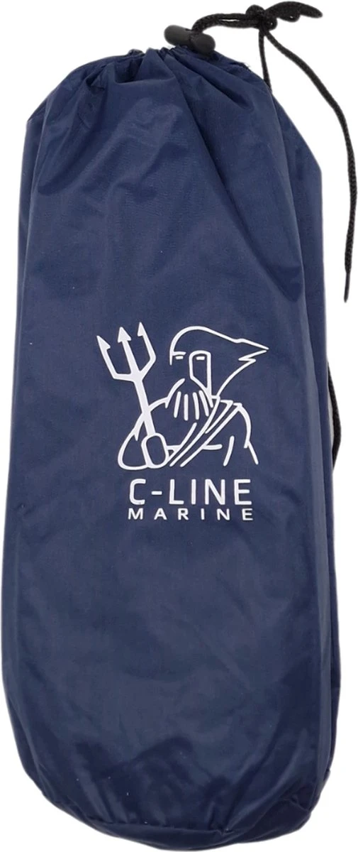 C-Line Poncho Scootmobiel - Blauw - Reflecterend 5 C-Line Poncho Scootmobiel - Blauw - Reflecterend - Afbeelding 3