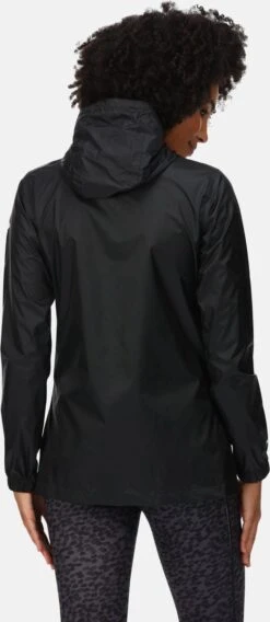 Regatta Pack-It II Regenjas - Maat 44 - Vrouwen - Zwart -Buitenkampeeruitrusting 522x1200