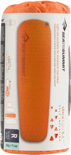 Sea To Summit UltraLight S.I. Regular - Zelf Opbaasbare Slaapmat - 2.5cm - 550g - Oranje 31 Sea To Summit UltraLight S.I. Regular - Zelf Opbaasbare Slaapmat - 2.5cm - 550g - Oranje -Buitenkampeeruitrusting 556x1200 2