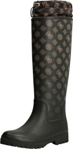 Guess Reisa Regenlaarzen - Rubber Laarzen - Dames - Bruin - Maat 38 33 Guess Reisa Regenlaarzen - Rubber Laarzen - Dames - Bruin - Maat 38 -Buitenkampeeruitrusting 589x1200