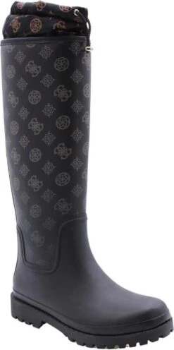 Guess Reisa Regenlaarzen - Rubber Laarzen - Dames - Bruin - Maat 38 39 Guess Reisa Regenlaarzen - Rubber Laarzen - Dames - Bruin - Maat 38 -Buitenkampeeruitrusting 597x1200