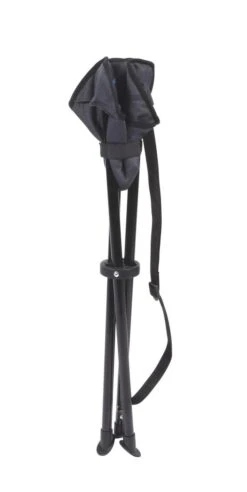 Bo-Camp 3-poots Krukje - Deluxe - Antraciet -Buitenkampeeruitrusting 602x1200