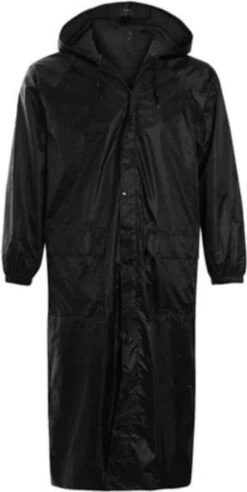 JC Blue Trenchcoat – Zwart – Regenjas Dames – Regenjas Heren - Waterdicht - Maat XL