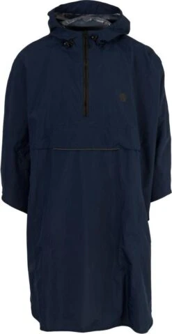 AGU Grant Regenponcho Essential Unisex - Navy Blauw - One Size - Dames & Heren - Waterdicht & Ademend -Buitenkampeeruitrusting 619x1200