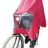 Poncho Regenponcho - Fietsponcho Fiets - Koplampproof Transparant - One Size Unisex Bordeaux - Sport-Plein -Buitenkampeeruitrusting 650x1200 5