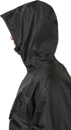 AGU Passat Regenpak Essential - Zwart - M - Dames & Heren - Waterdicht -Buitenkampeeruitrusting 660x1200