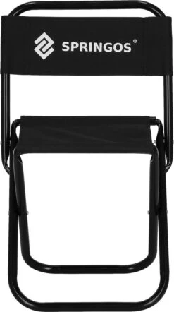 Springos Campingstoel | Kampeerstoel | Vouwstoel | Klapstoel | Zwart 19 Springos Campingstoel | Kampeerstoel | Vouwstoel | Klapstoel | Zwart -Buitenkampeeruitrusting 670x1200