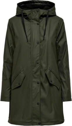 ONLY ONLSALLY RAINCOAT CC OTW Dames Jas - Maat S -Buitenkampeeruitrusting 691x1200 1