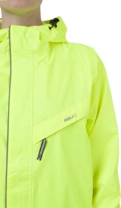 AGU Passat Regenpak Essential - Fluo Geel - L - Dames & Heren - Waterdicht -Buitenkampeeruitrusting 701x1200