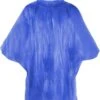 Merkloos 10x Voordelige Wegwerp Regenponcho Voor Volwassenen - Blauw -Buitenkampeeruitrusting 719x1200