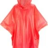 Merkloos Regenponcho - Regenjas - Regenkleding - Kinderen - Jongens - Meisjes - Herbruikbaar - One-size - PVC- Rood -Buitenkampeeruitrusting 736x1200 1