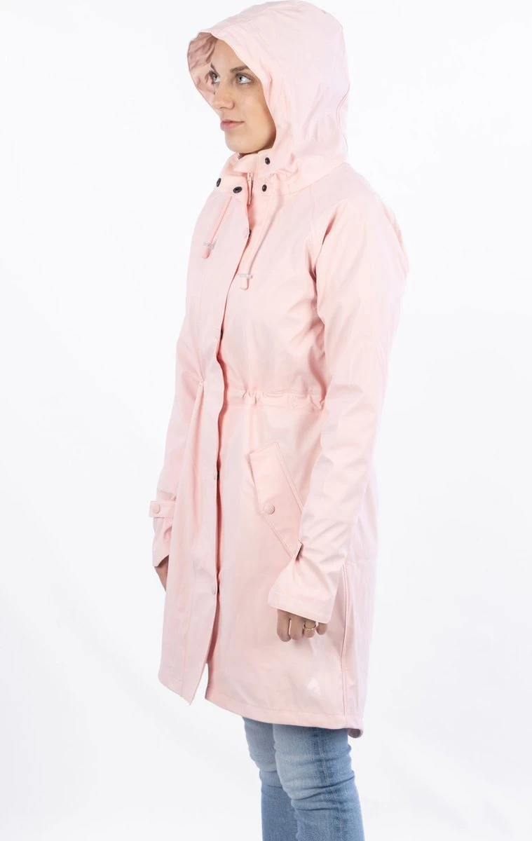 Ralka Regenjas Dames - Mizzle - Lichtroze - Maat 44 11 Ralka Regenjas Dames - Mizzle - Lichtroze - Maat 44 - Afbeelding 9