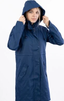 Ralka Regenjas Dames - Mizzle - Marine - Maat 36 -Buitenkampeeruitrusting 761x1200
