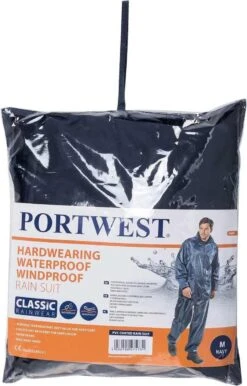 Portwest Regenpak 2 Delig Donker Blauw Maat XL -Buitenkampeeruitrusting 768x1200