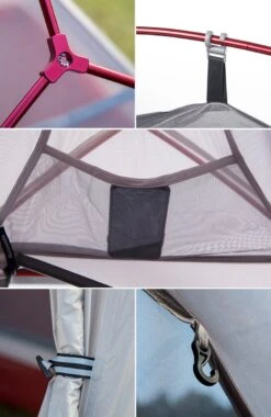 Cloud Up 3 Upgraded - Naturehike® - Tent 3 Persoons - Lichtgewicht Tent - Incl. Grondzeil - 20D 4000MM - Outdoor Kampeertent - Waterdicht - Hiking & Wandelen 16 Cloud Up 3 Upgraded - Naturehike® - Tent 3 Persoons - Lichtgewicht Tent - Incl. Grondzeil - 20D 4000MM - Outdoor Kampeertent - Waterdicht - Hiking & Wandelen -Buitenkampeeruitrusting 780x1200
