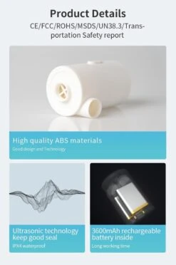 Flextail Gear Luchtbed Pomp Max Pump 2020 - Elektrische Luchtpomp Pomp Luchtbed 3600 MAh - Luchtbedpomp Oplaadbaar - Oranje -Buitenkampeeruitrusting 797x1200 7