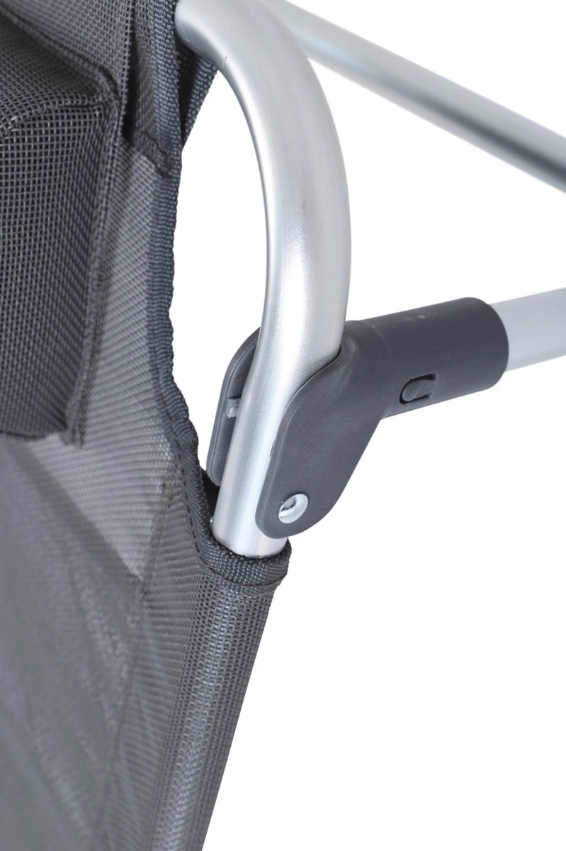 Bo-Camp Beach Chair - Monaco - Aluminium - Grijs 13 Bo-Camp Beach Chair - Monaco - Aluminium - Grijs - Afbeelding 11