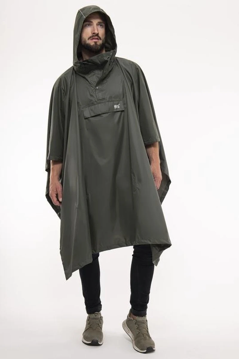 Mac In A Sac - Regenponcho - Khaki 6 Mac In A Sac - Regenponcho - Khaki - Afbeelding 4