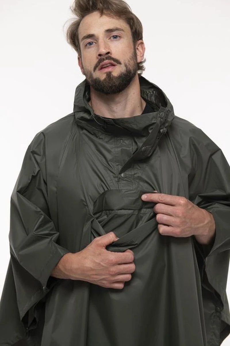 Mac In A Sac - Regenponcho - Khaki 7 Mac In A Sac - Regenponcho - Khaki - Afbeelding 5