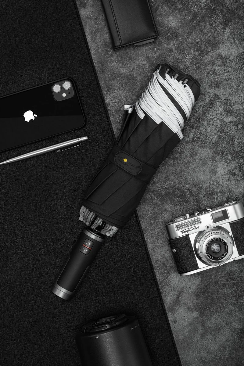 No Drip Umbrella® Stormparaplu - Opvouwbaar - Automatisch - Windproof Tot 100km/u - 108 Cm - Zwart 10 No Drip Umbrella® Stormparaplu - Opvouwbaar - Automatisch - Windproof Tot 100km/u - 108 Cm - Zwart - Afbeelding 8