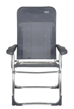 Crespo AL-212 - Campingstoel - Verstelbaar - Donker Grijs -Buitenkampeeruitrusting 822x1200
