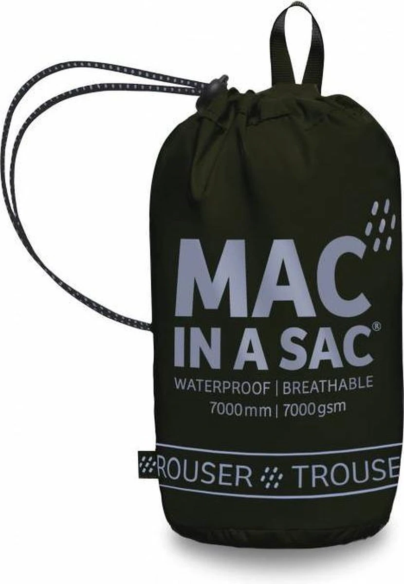 Mac In A Sac Unisex Regenbroek - 100% Waterdicht (10.000mm) - Ademend (8.000gsm) En Winddicht - Maat Medium 5 Mac In A Sac Unisex Regenbroek - 100% Waterdicht (10.000mm) - Ademend (8.000gsm) En Winddicht - Maat Medium - Afbeelding 3