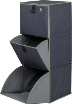 Bo-Camp - Vouwkast - Met 3 Opvouwbare Laden -Buitenkampeeruitrusting 840x1200