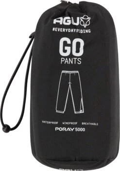AGU GO Regenbroek Essential Unisex - Zwart - L - Dames & Heren - Waterdicht & Ademend -Buitenkampeeruitrusting 841x1200 4