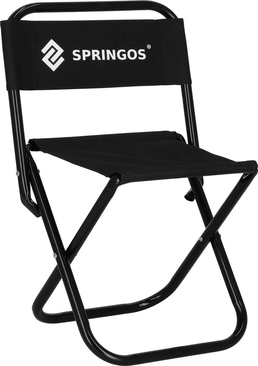 Springos Campingstoel | Kampeerstoel | Vouwstoel | Klapstoel | Zwart 3 Springos Campingstoel | Kampeerstoel | Vouwstoel | Klapstoel | Zwart