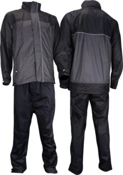 Ralka Regenpak - Intensive - Zwart/Antraciet - M