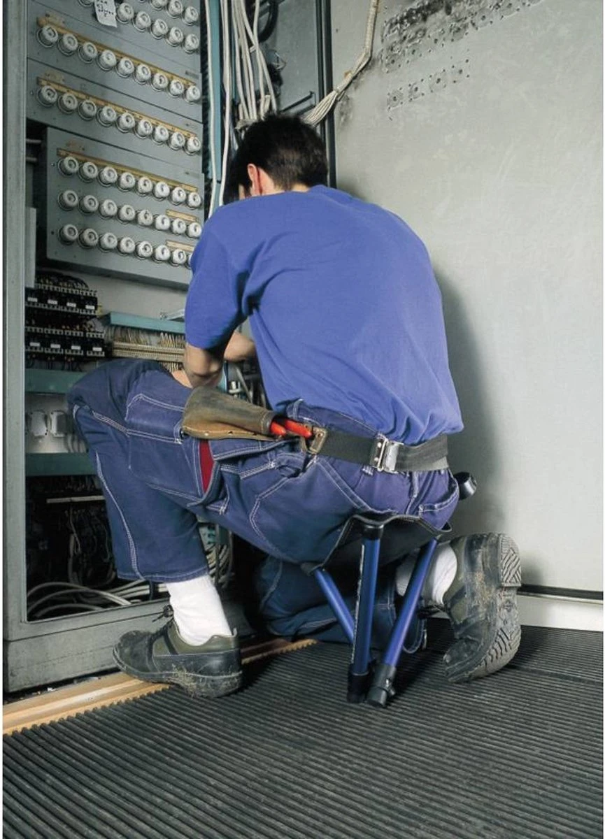 Walkstool - 3-Poots Krukje - Comfort 55 Cm - Verstelbaar - Zwart 15 Walkstool - 3-Poots Krukje - Comfort 55 Cm - Verstelbaar - Zwart - Afbeelding 13