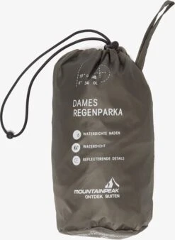 Mountain Peak Dames Regenparka Groen - Maat XXL -Buitenkampeeruitrusting 876x1200