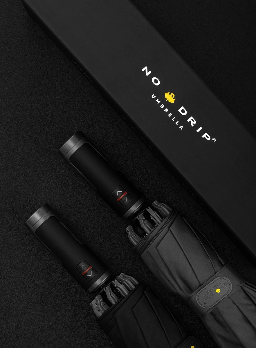 No Drip Umbrella® Stormparaplu - Opvouwbaar - Automatisch - Windproof Tot 100km/u - 108 Cm - Zwart 9 No Drip Umbrella® Stormparaplu - Opvouwbaar - Automatisch - Windproof Tot 100km/u - 108 Cm - Zwart - Afbeelding 7