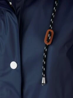 BJØRNSON Släppa PU Parka Jas / Regenjas Dames - Waterdicht - Maat 50 - Blauw -Buitenkampeeruitrusting 900x1200 94