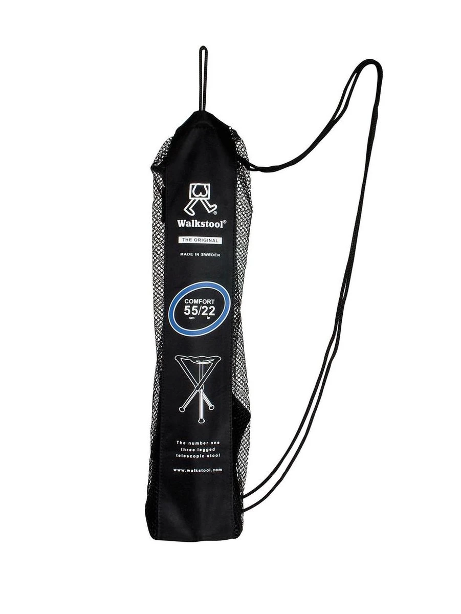 Walkstool - 3-Poots Krukje - Comfort 55 Cm - Verstelbaar - Zwart 6 Walkstool - 3-Poots Krukje - Comfort 55 Cm - Verstelbaar - Zwart - Afbeelding 4