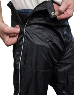 Mac In A Sac Regenbroek - Maat XL - Unisex - Zwart -Buitenkampeeruitrusting 938x1200