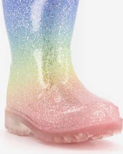 Mountain Peak Kinder Regenlaarzen Met Lichtjes - Roze - Maat 27 -Buitenkampeeruitrusting 958x1200 4