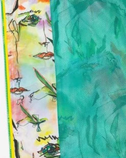 BiggDesign Faces - Dames Regenjas Waterdicht - Regenpak - Maat M -Buitenkampeeruitrusting 962x1200 5